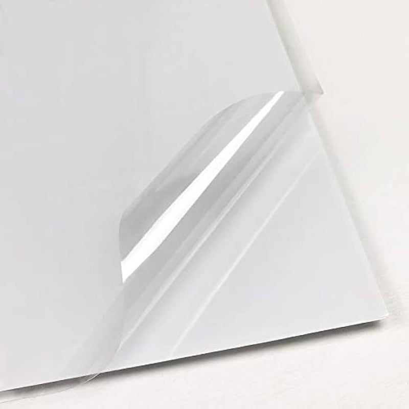 WallflyIndia Solid Clear Laminating Roll 24 X 100 Inch Clear Transparent Oil Proof Waterproof Vinyl Roll Self Sealing No Heat Laminate Sheets SelfAdhesive Stickers For Cupboard Furniture Doors  - Image 2