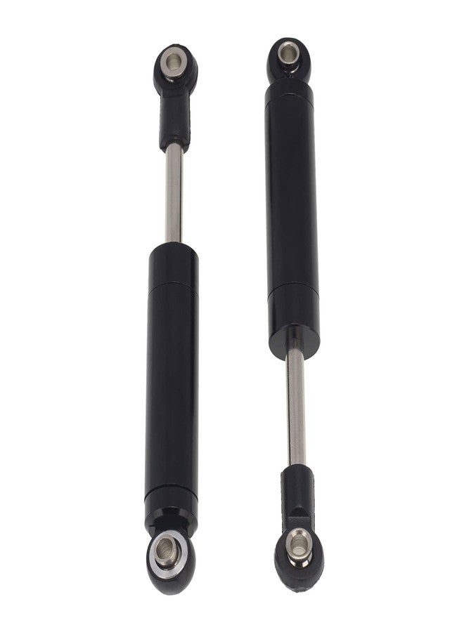 LAFEINA Built-in Spring Black Shock Absorber Damper for 1/10 RC Crawler SCX10 90046 TRX-4 D90 Redcat (2 PCS, 80mm) - Image 1