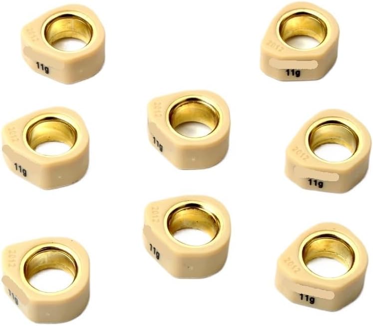 Motorcycle 8PC Racing Roller Weights 20x12mm 9g 11g 13g 16g Fit For 250 YP X-City X-Max 250cc 4-Stroke Engine(20x12mm 13g) - Image 4