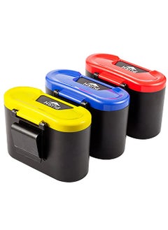 YAGVIZ Yagviz Car Rubbish Dustbin Vehicle Trash Can Car Storage Case Side Hanging Automobile Trash Bin Auto Accessories  - Image 2