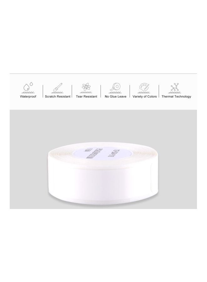 Thermal Printing Label Paper Roll White - Image 3