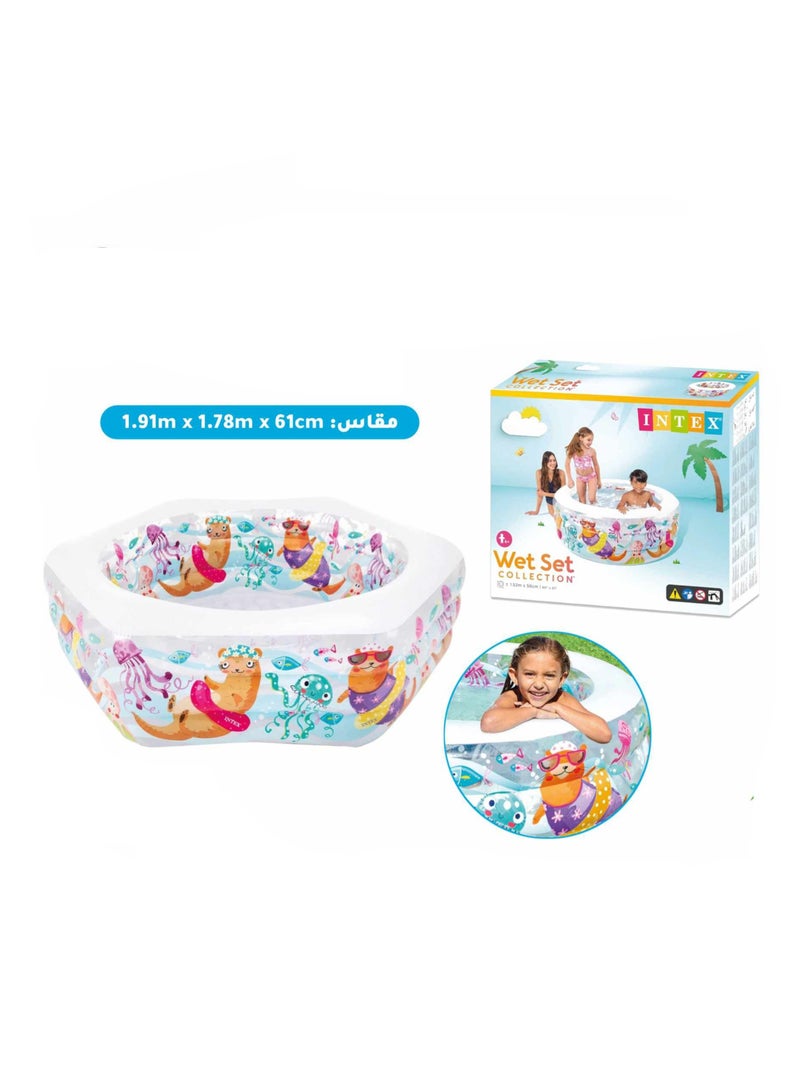 انتكس حوض سباحة أوشن ريف 191x178x61 سم