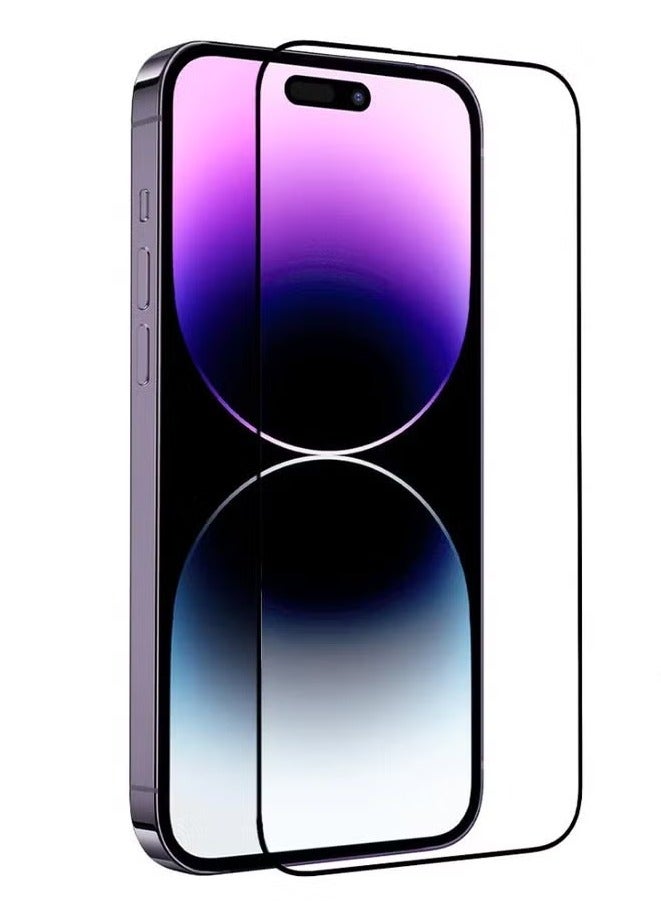 JAJEEK iPhone 14 Pro Tempered Glass Screen Protector 3-Pack – Anti-Spy Privacy Glass for 6.1 Inch Display | Full-Coverage, Scratch-Resistant, Bubble-Free HD Glass Guard | Case-Friendly Privacy Screen Protector for Apple iPhone 14 Pro – Clear - Image 3