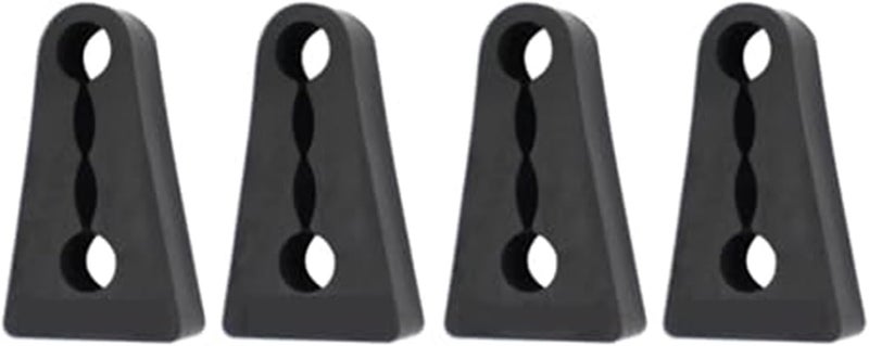 QASULER Car Door Lock Sound Deadener Damper Buffer - Image 1