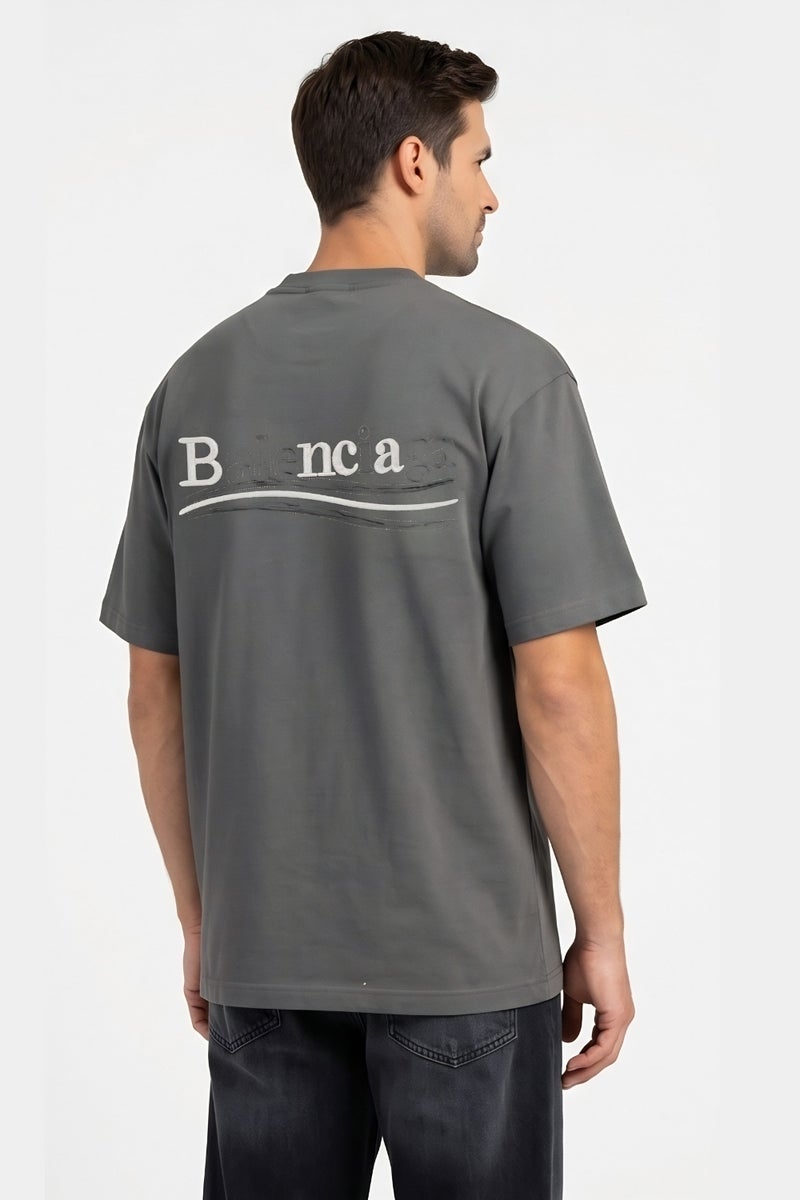 T-Shirt  with Embroidered Logo – Soft & Comfortable For Me - Image 4
