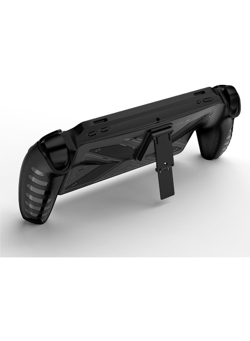 Captaintech Case for PlayStation Portal Remote Player - With Stand - Soft TPU Bumper - Anti Slip - Easy to Grip - Image 3