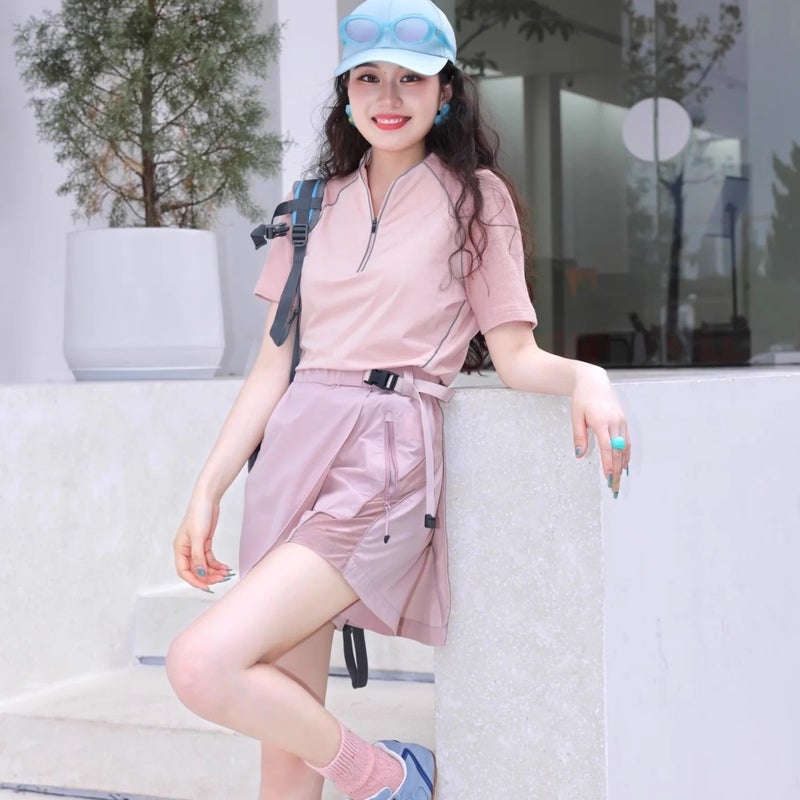 Women's Outdoor Sport Skort with Pockets, High Waist, Lightweight, Quick-Dry - Image 1