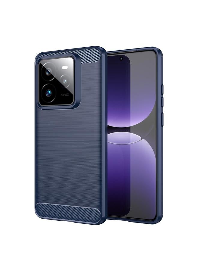S-TOP Case For Realme GT7 Pro Racing Brushed Texture Carbon Fiber TPU Phone Case - Image 1
