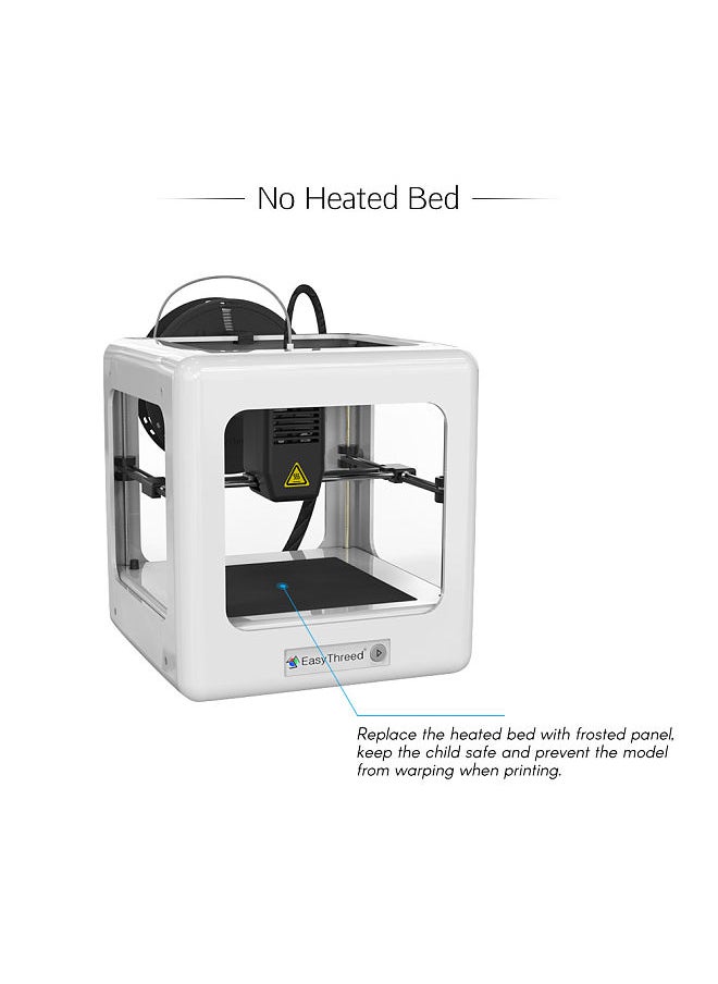 EasyThreed - Nano Entry Level Desktop 3D Printer for Kids Students No Assembling Quiet Working Easy Operation High Accuracy - Image 1