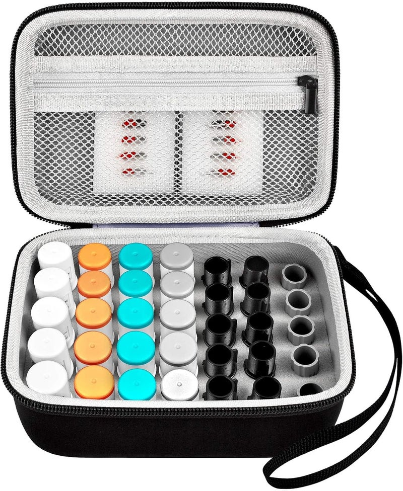GWCASE Case Compatible with Silhouette for Cameo Auto Blades, 35+pcs Tool Organizer Container for Rotary Kraft AutoBlade Pen Holder Punch Blades Tools Adapter Set (Box Only) - Image 1