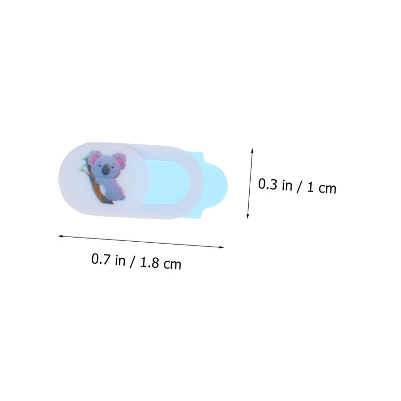3PCS Animal Pattern Webcam Covers Slide Ultra Thin Design for Laptop Tablet Phone Privacy Protection - Image 3
