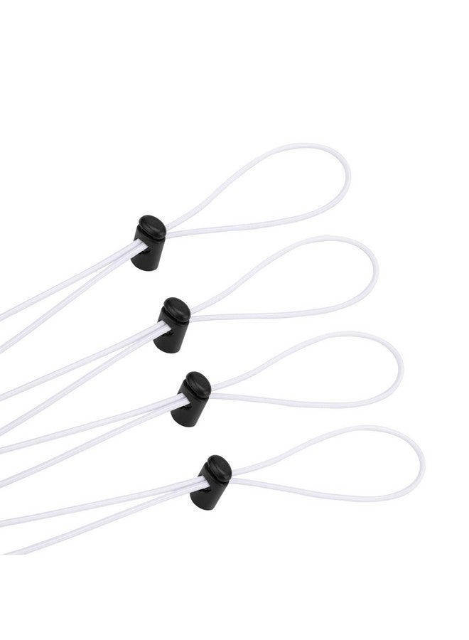 Oumers Bungee Goggle Strap Kit(4 Pack) Adjustable Replacement Swimming Goggle Straps With Cord Lock Clamp For Swim Goggles Anti Fog Racing Kids Goggles ;Universal Durable One Size Fits All - Image 1