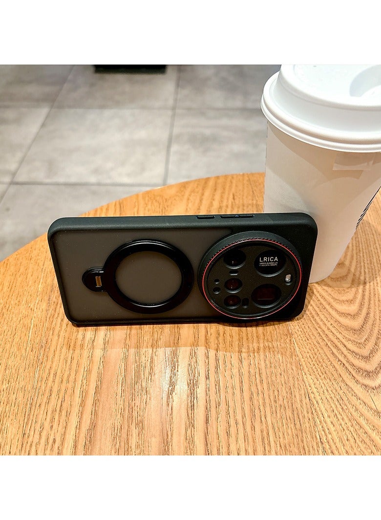 general Magnetic Invisible Ring Holder for Xiaomi 15ultra Phone Case with CD Textured Camera Cover [MagSafe Compatible] - Image 5