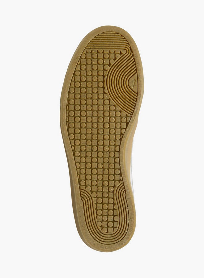 Nike Men COURT SHOT Logo Applique Lace-Up Sneakers - Image 3