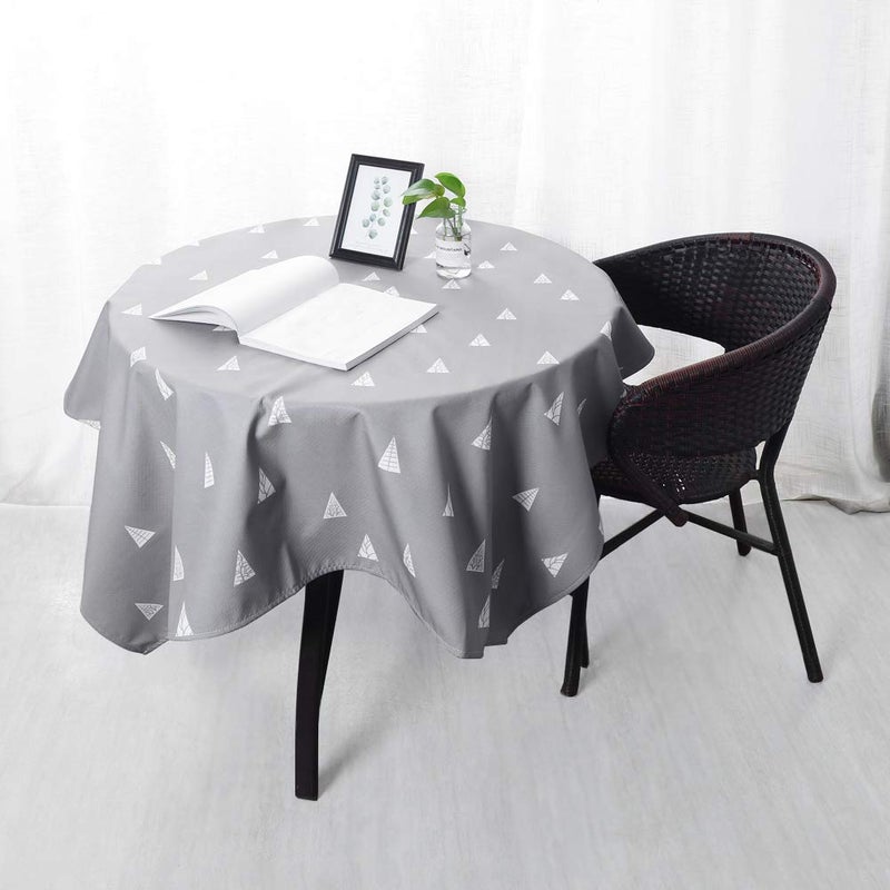 Womumon 51â€ Baby Splat Mat for Under High Chair/Arts/Crafts, WOMUMON Washable Waterproof Anti-Slip Floor Splash Mat, Portable Wipeable Spill Mat and Table Cloth - Image 5