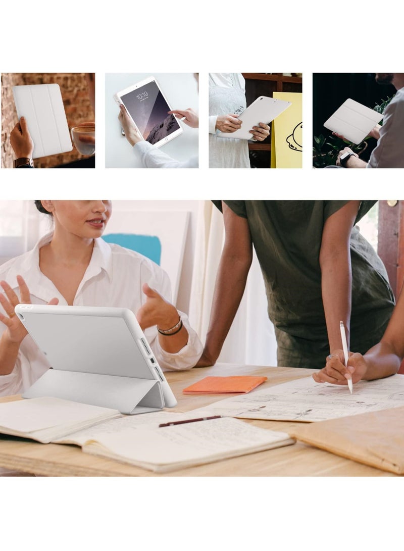 روك بو جراب حافظة لجهاز iPad مقاس 9.7 بوصة، جراب iPad 6th 5th Generation، جراب iPad Air 2، جراب iPad Air، جراب TPU ناعم رفيع مع حامل جراب ذكي لجهاز iPad 9.7 2018 2017 موديل iPad Air 2 Air 1 - Image 5