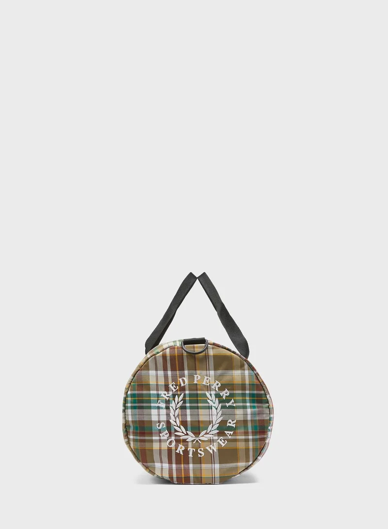 FRED PERRY Round Duffle Bag