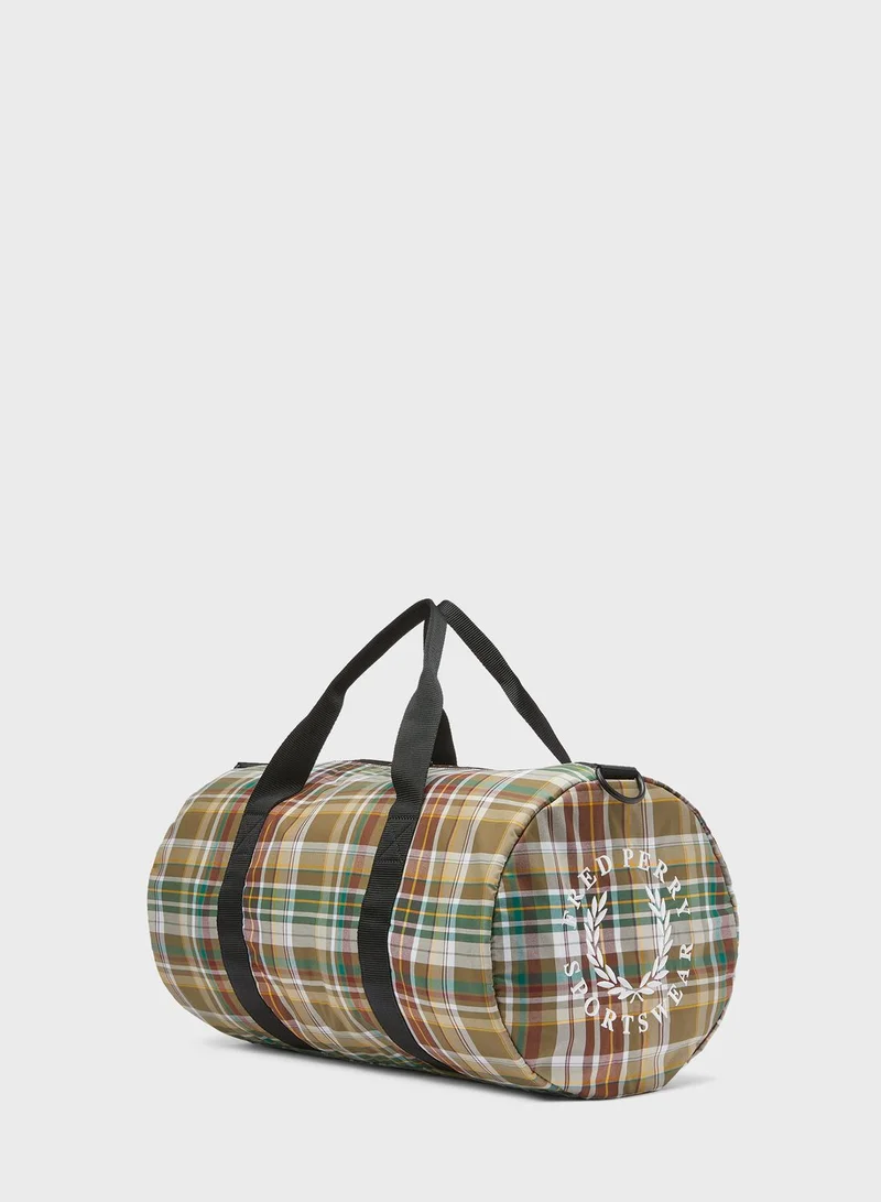 FRED PERRY Round Duffle Bag