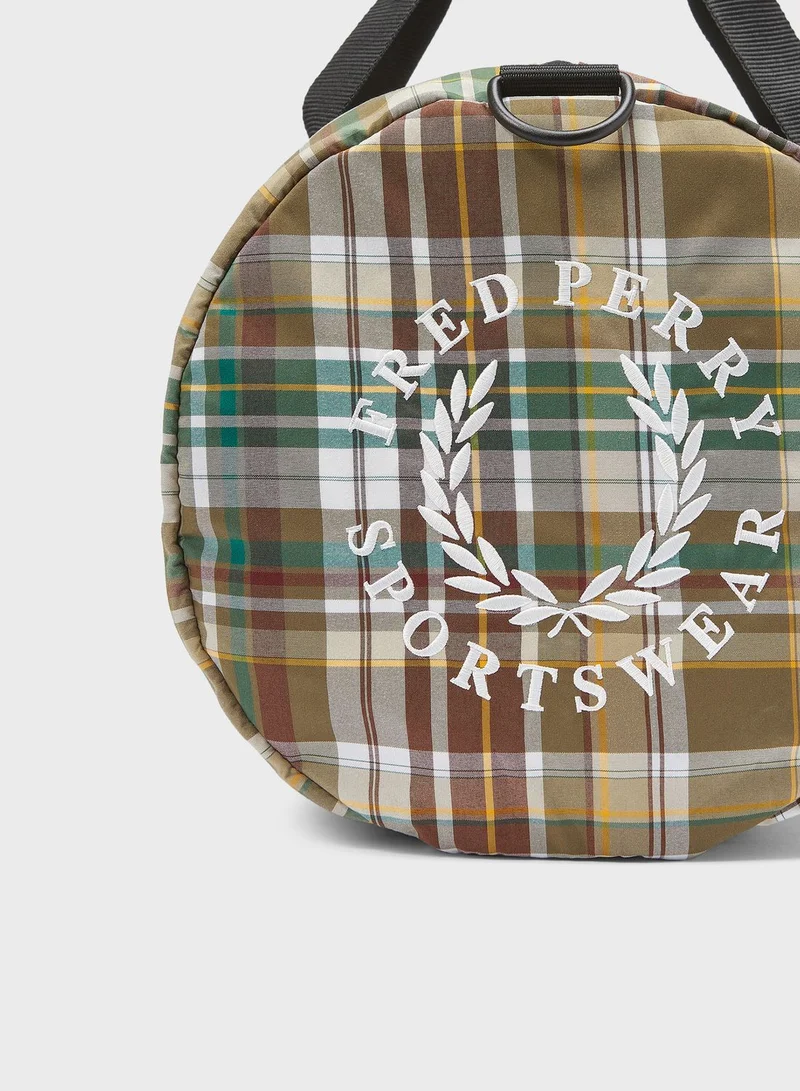 FRED PERRY Round Duffle Bag