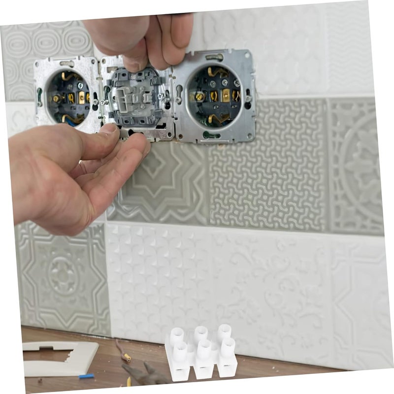 Screw Terminal Block 100pcs Quick Connect Pin Electrical Connector Insulated Wire Terminal - Image 5