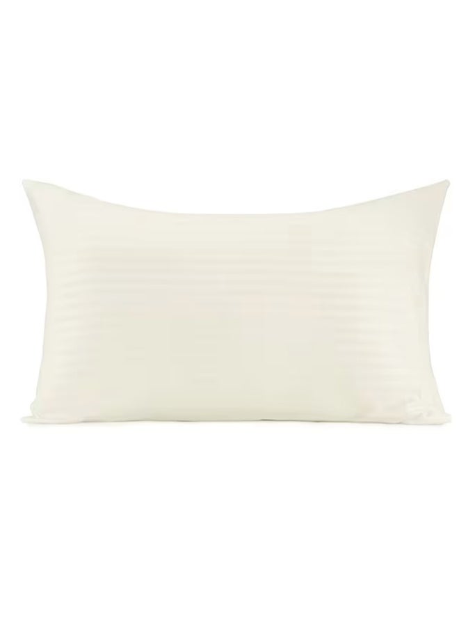 Cannon Pillow Sham 1Pc Stripe Ivory C