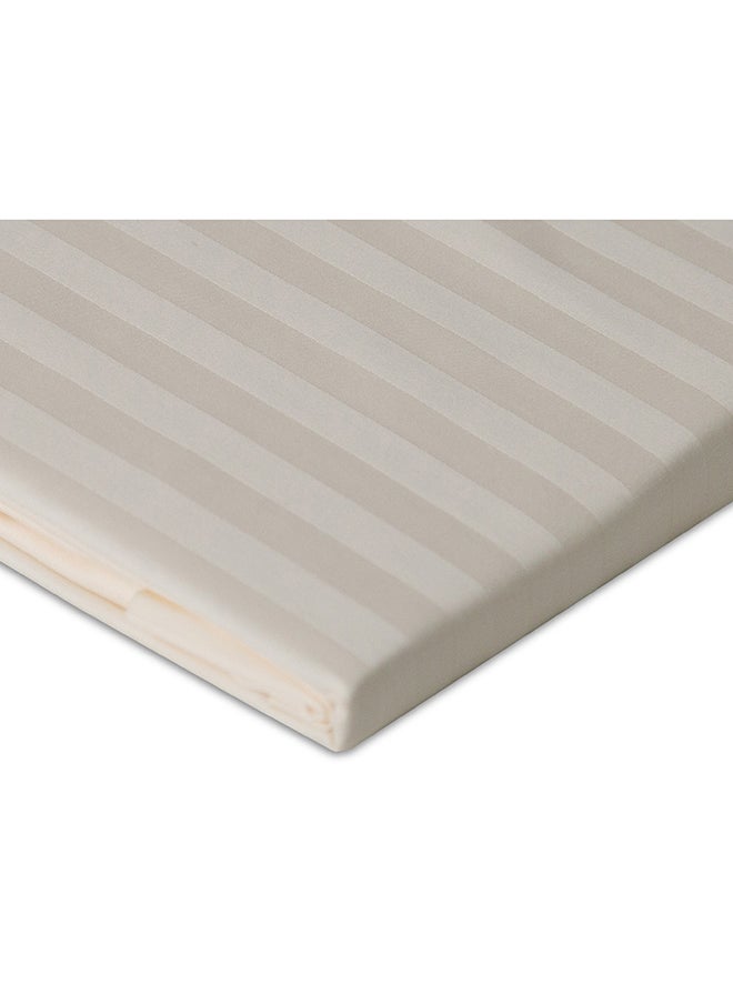Cannon Pillow Sham 1Pc Stripe Ivory C