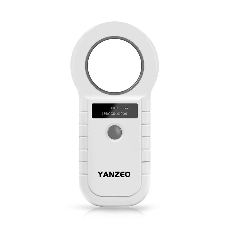 Yanzeo Pet Microchip Reader 134.2KHz/125KHz 15 Digits Pet Microchip Scanner for Dogs Cats FDX-B (ISO 11784/11785) - Image 1