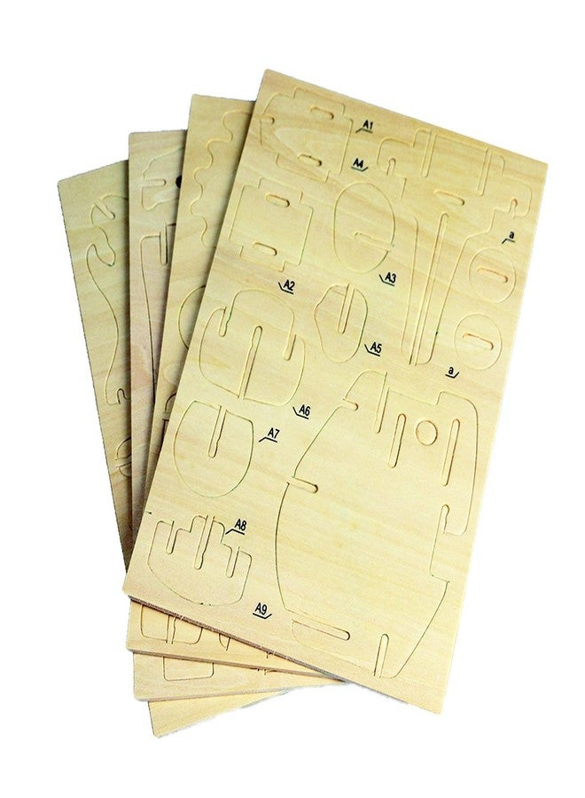 DINOROID Triceratops Walking 3D Wooden Dinosaur Puzzle - Image 3