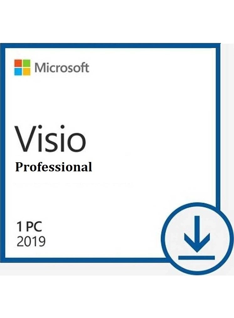 Microsoft Visio Professional 2019 Subscription Key for windows pc