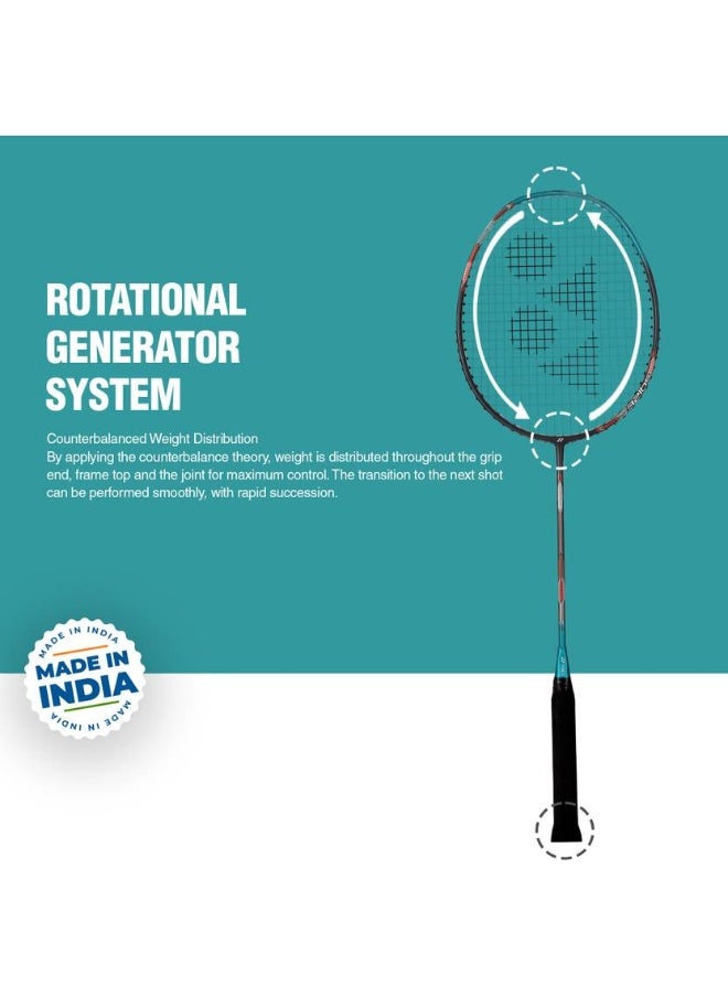 Yonex YONEX Astrox Attack 9 (Made In India, 32lbs) Green Strung Badminton Racquet  (Pack of: 1, 80 g)  - Image 3