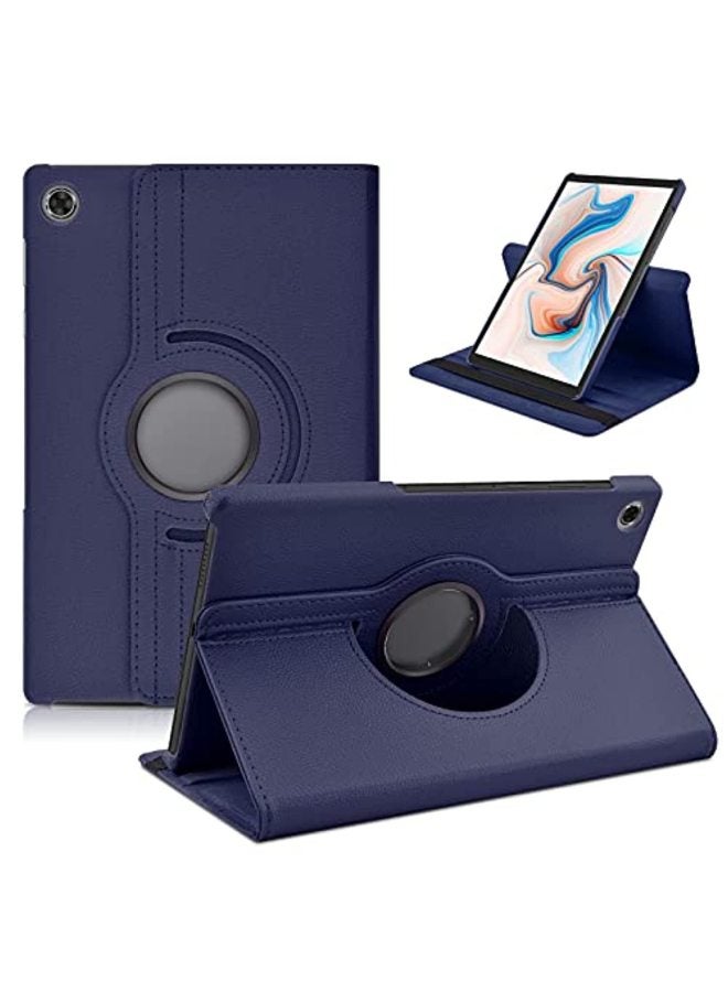 Applicable To Huawei C3-9.7 2020 Tablet Protective Case T6-10.1 360 ° Rotating Leather Case Glory 7 Factory-Color:Blue-Applicable Model:Huawei M2-10-inch - Image 3