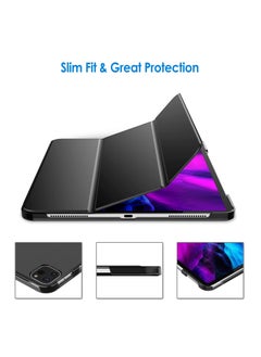 Jetech Case for iPad Pro 12.9 Inch Compatible with Pencil Cover Auto Wake Sleep Black  - Image 4