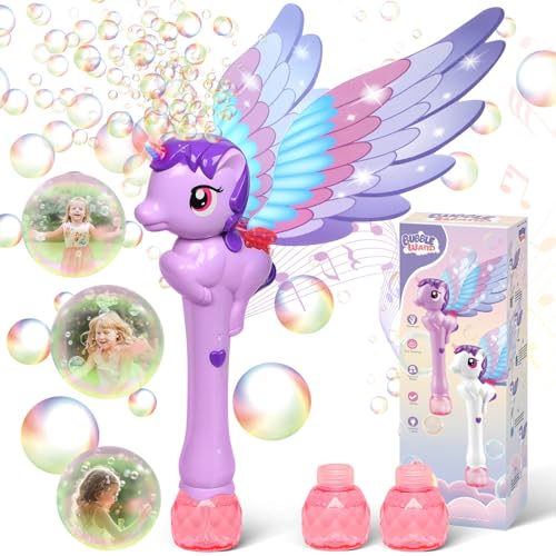 Dolanus Bubble Wands for Kids Toys Ages 38 Year Old Unicorn Toys Princess Wand Toddler Girl Toy Age 3 45 6 Years Old Outdoor Party Birthday Gifts for 3 4 5 6 7 8 Year Old - Image 1