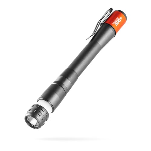 NEBO Inspector 500+ Flex Pen Light | 500 Lumens, 8 Light Modes, Rechargeable LED Flashlight & 360 Degree Area Lighting, Magnetic Base, IPX7 Waterproof, Pocket Size for EDC, Includes USB Charging Cable - Image 1
