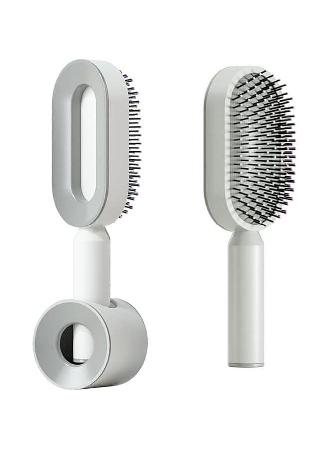 عام فرشاة الشعر مع دعامة - فرشاة الشعر بوسادة لفك التشابك - فرشاة الشعر بقضيب سميك/مجعد/طويل/قصير - فرشاة فك التشابك لعروض الرجال والنساء بشعيرات نايلون. - Image 1