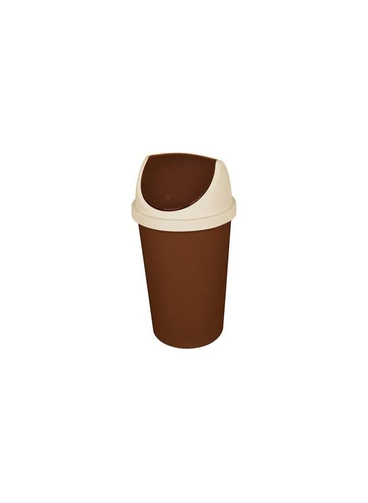 Rome trash 30 liters in the middle of the crescent and silver star, 6221999721835Brown