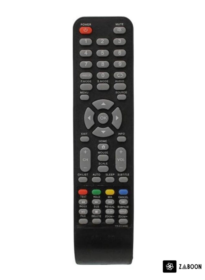 Zaboon Remote Control For Arion Screen Black