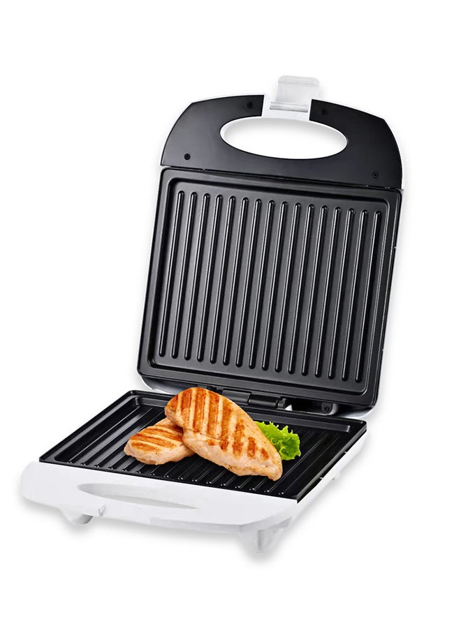 SONASHI 4 Slice Grill Maker – Non-Stick Grill Plate with Cool Touch Body | Power On & Ready Indicator with Overheat Protection - Convenient Handle Locking System | Easy Grill Maker 1400 W SGT-842N1 White - Image 2