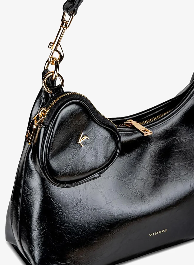 Vincci Black Women Hobo Bag for Women | Best Price UAE