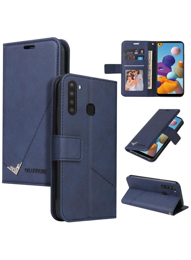 The Bros Case For Samsung Galaxy A21 Right Angle Leather Phone Case