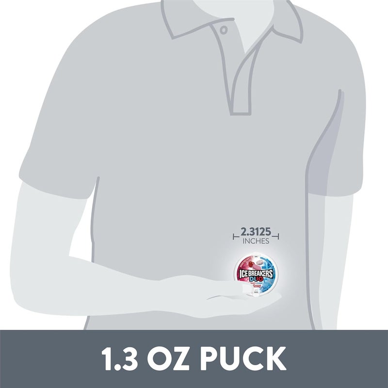 Ice breakers أقراص آيس بريكرز ديو بنكهة الكرز خالية من السكر - Image 4