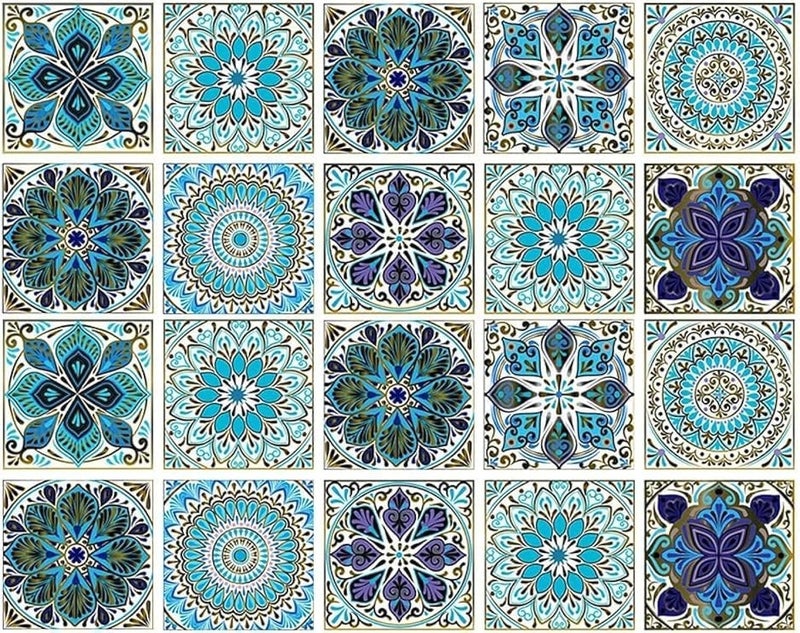 Bpa Peel and Stick Decorative Tile Stickers - 20 Sheets - Image 2