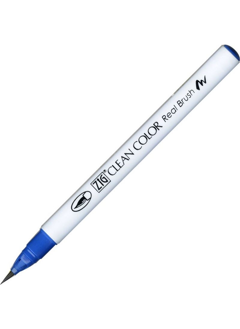 Zig Clean Color Real Brush Rb-6000At 034 Dull Blue 