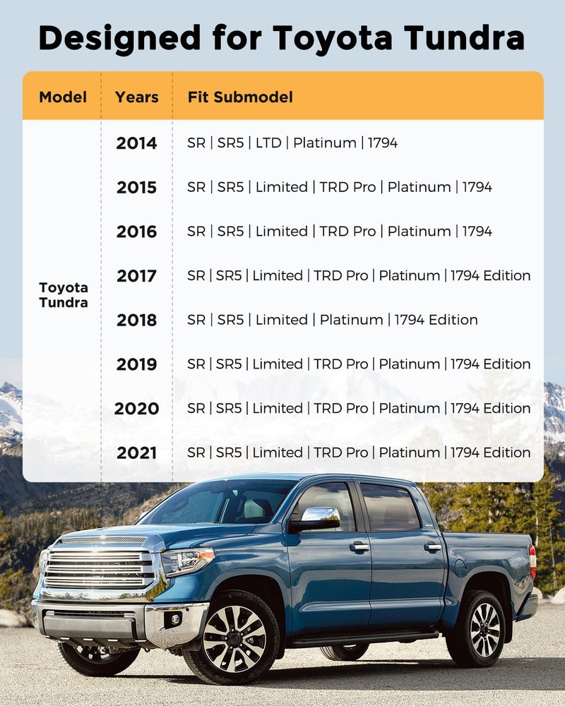 CarQiWireless Wireless Charger for Toyota Tundra 2021 2020 2019 2018 2017 2016 2015 2014, Automotive Center Console Organizer Wireless Charging Pad for Toyota Tundra Accessories, for Tundra Storage - Image 2