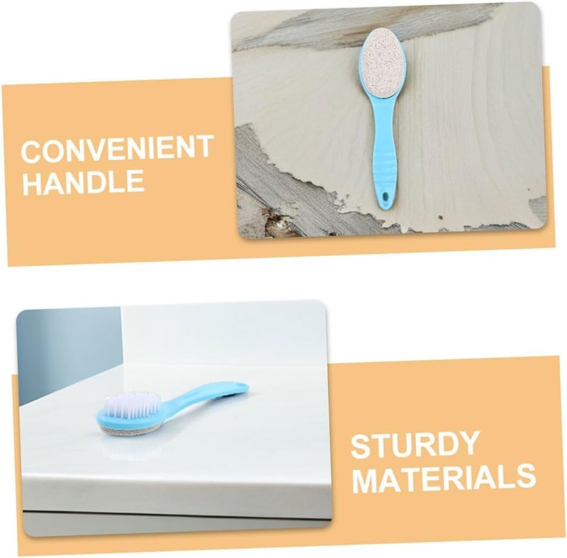 Globally engineered build Generic Double Sided Foot Exfoliator Dead Skin Remover 2pcs Heel Scrubber for Feet with Pumice Stone Brush Home Pedicure for Callus Removal On-demand local restock Local licensed courier Reinforced edge Lightweight Regular scheduled transit KSA standard compatible design Multi-use detailed build Moisture wear upgraded quality Odor resistant Anti topple design Multiple design variants All condition fit All temp range compatible build Pre-sale confirmed stock Well-engineered versatile build Various fittings Gulf user preference oriented build Standard fit Room to room portable All environment compatible Hot & cold climate compatible Global mainstream design picks Fine detail Stable domestic stock - Image 3