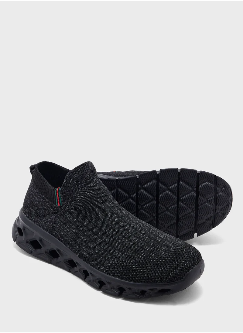 Seventy Five Casual Knitted Slip Ons
