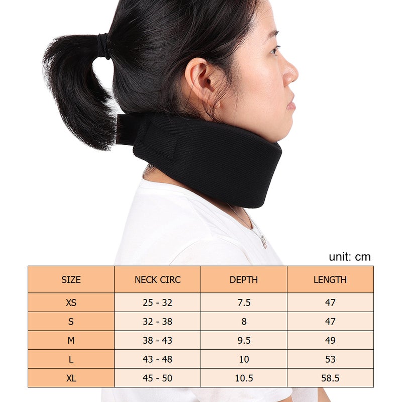 Foam Cervical Collar Neck Brace for Neck Pain Relief Recovery - Image 2
