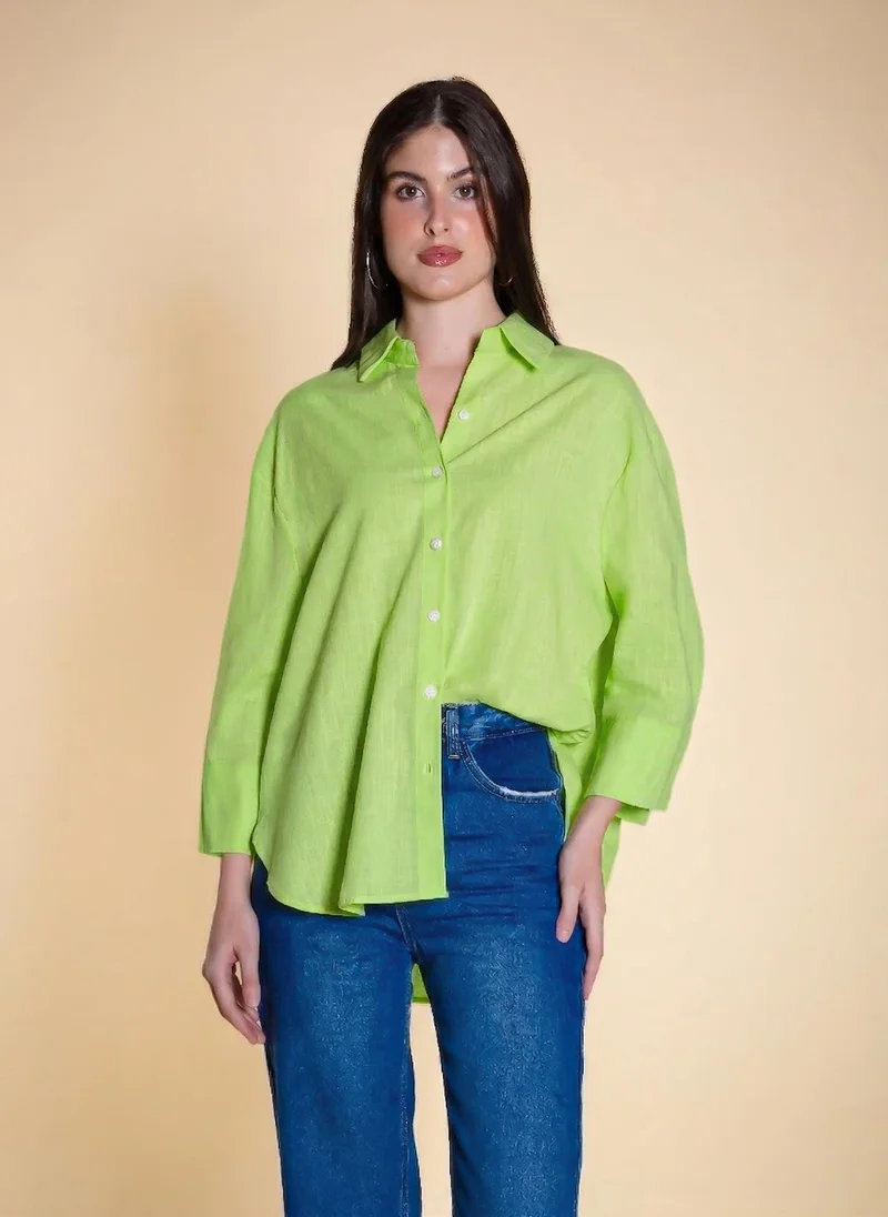 شايبس LINEN BLEND SHIRT