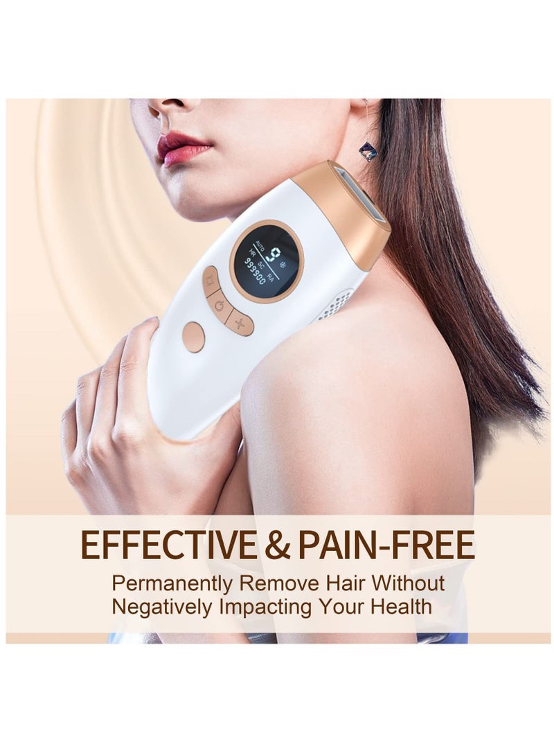 NIBEMINENT IPL Hair Removal for Women and Men, Laser Permanent 3-In-1 Face Leg Arm Back Whole Body Remover, 999,900 Flashes FDA Cleared Home Use Device - Image 3