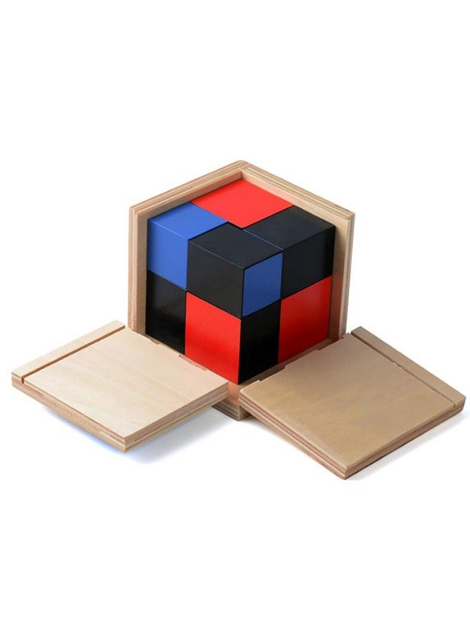 Kghios Montessori Binomial Cube,Montessori Math Toys Sensorial Materials for Toddlers,Kids - Image 5
